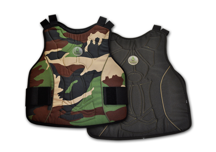 Buddha Chest Vest Reversible